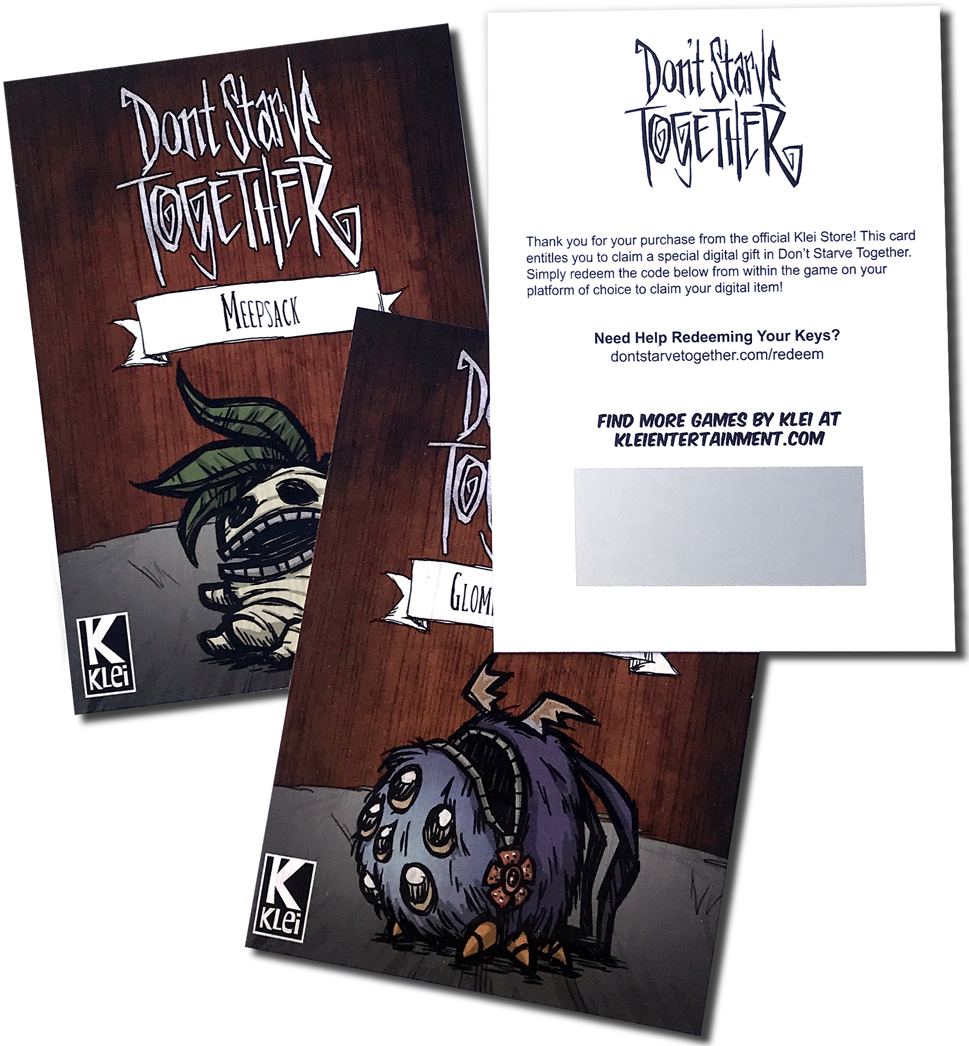 E-commerce package insert scratch off card with a discount code